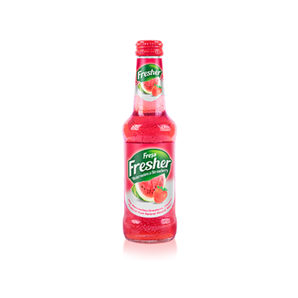Fresa Fresher Watermelon & Strawberry Carbonated Drink 250 ml